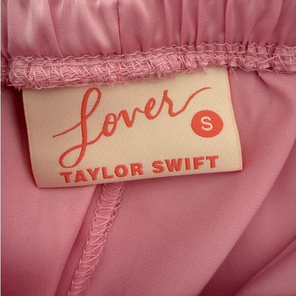 TAYLOR SWIFT NWT | PINK YOU NEED TO CALM DOWN PJ PAJAMA SET AND EYE MASK | SMALL - Picture 5 of 6